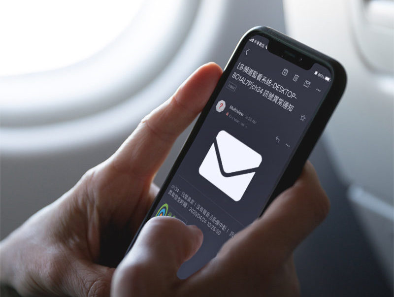 監控異常訊息-email通知 監控異常訊息-email通知